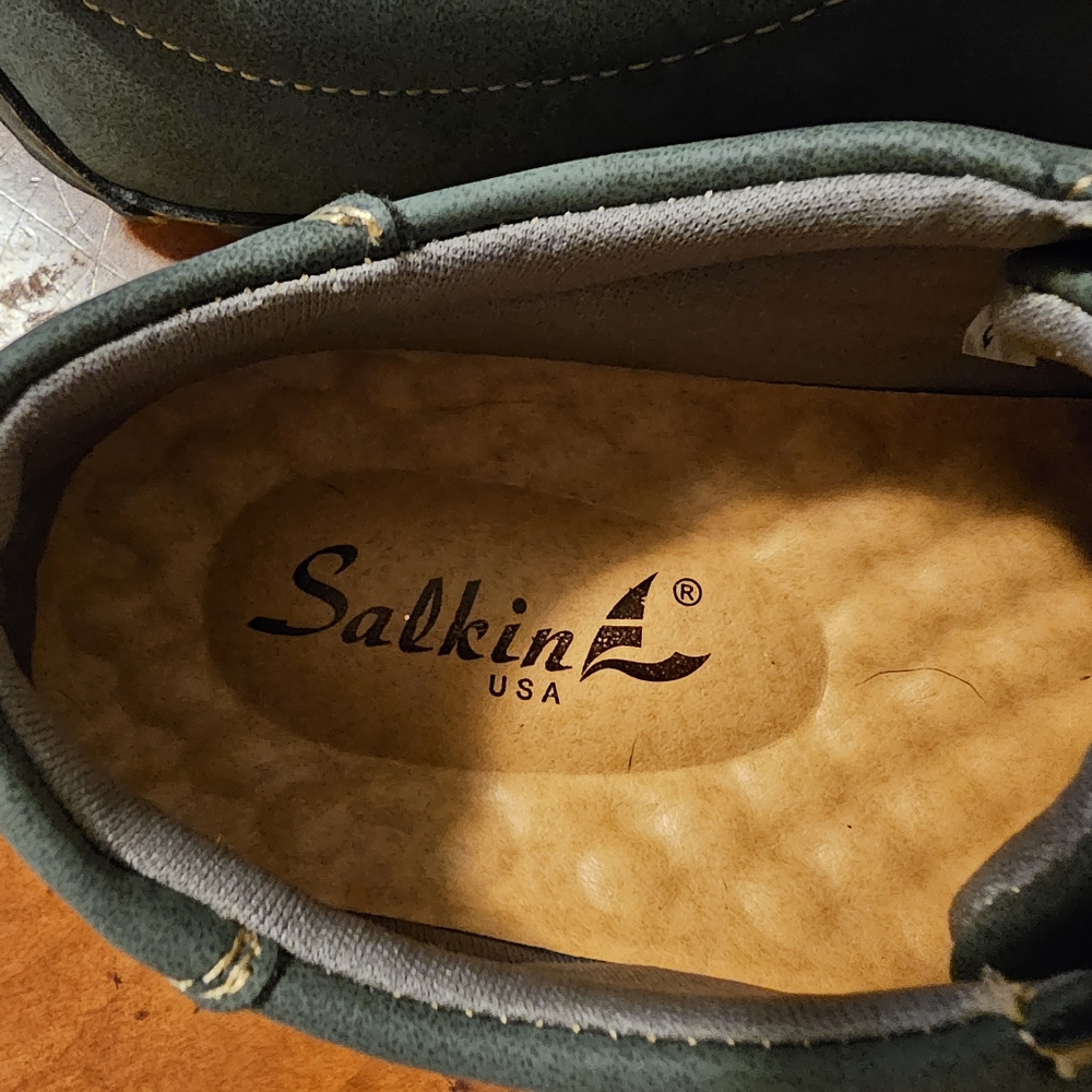 Mens Salkin Leather barefoot shoes - Picture 3 of 5